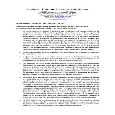 Precisiones sobre el 1850