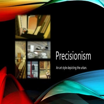 Precisionism art movement