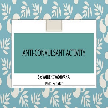 Preclinical approach to Epilepsy: Pathophysiology and animal models