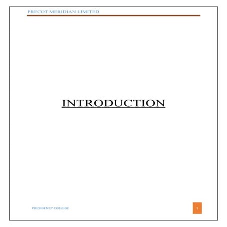 Precot meridian limited