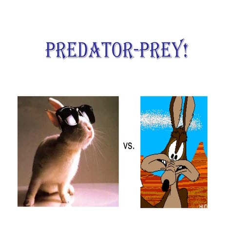 Predator prey!