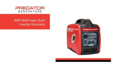 Predator 2000 generator