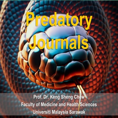 Predatory journals