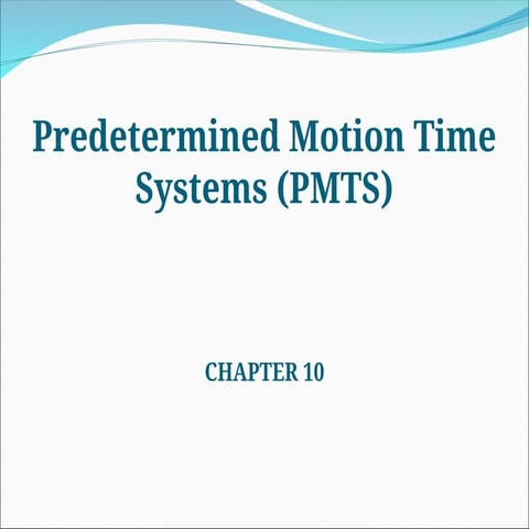 timeSSD® the MTM-2 based ready to use elements with Standard Times | PDF