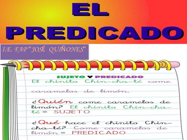 Predicado  primaria