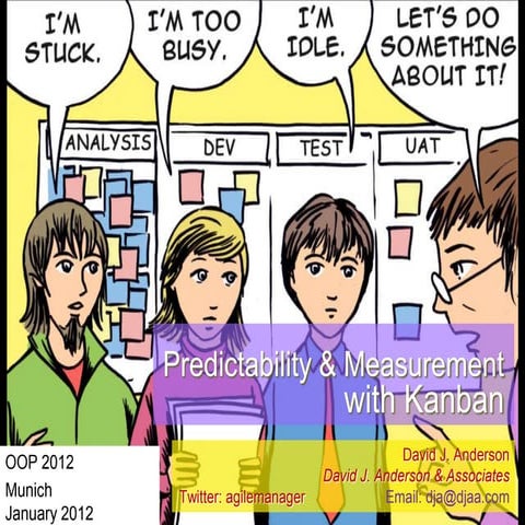 OOP 2012 - Predictability & Meansurement with Kanban