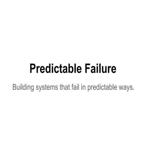 Heroku's Ryan Smith at Waza 2013: Predictable Failure