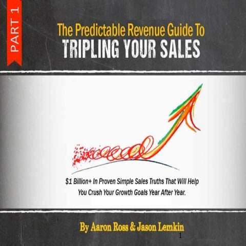 The Predictable Revenue Guide to Tripling your Sales 