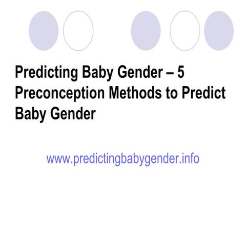 Predict baby gender