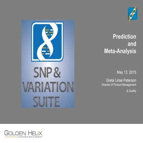 Prediction and Meta-Analysis