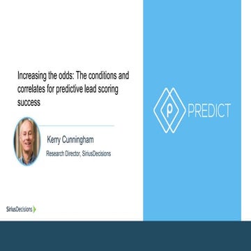 Predictive Lead Scoring | PDF