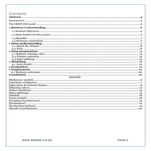 Prediction of housing price
