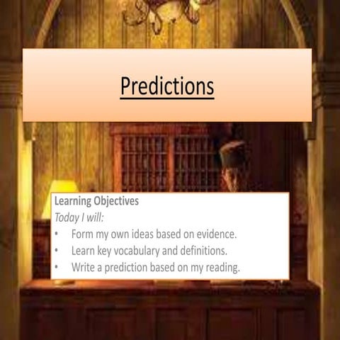 Predictions