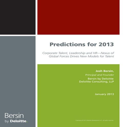 Predictions 2013-final