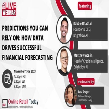 Predictions You Can Rely On: How Data Drives Successful Financial Forecasting