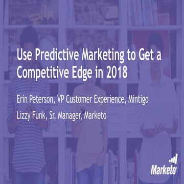Use Predictive Marketing to Get a Competitive Edge in 2018