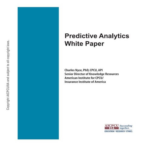 Predictivemodelingwhitepaper