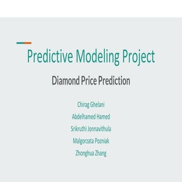 Diamond Price Prediction
