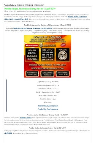 data keluaran togel singapur hari ini