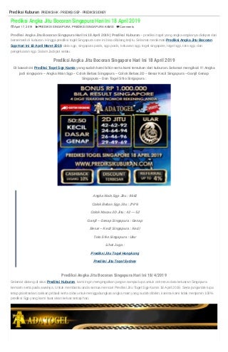 totobet net data sgp hari ini