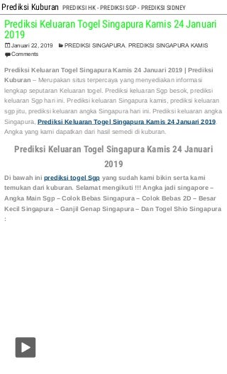 data keluaran sgp lengkap 2017