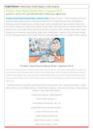 togel hari ini 8 juni 2019