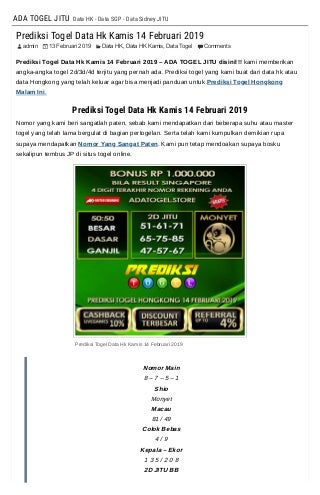 data master sgp tahun 1987