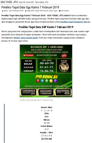 daftar buku mimpi togel sgp