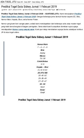 hasil data sgp 45