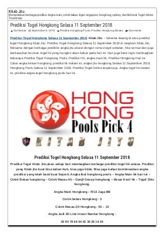 situs prediksi togel terpercaya