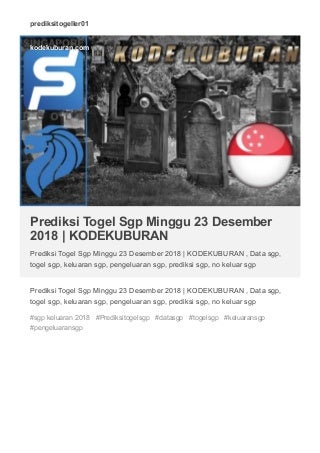 data sgp 16 agustus 2018