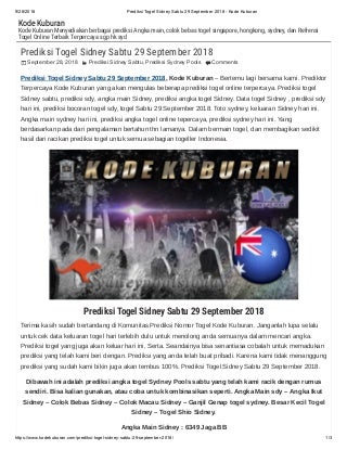 daftar bandar togel 2018