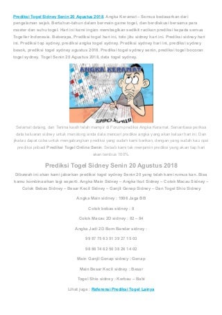 angka bandar togel hkg
