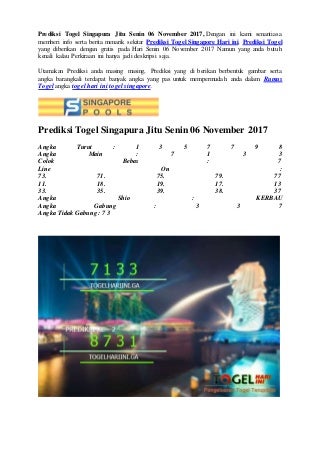 cara main togel 2017
