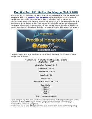 angka togel yang main hari ini