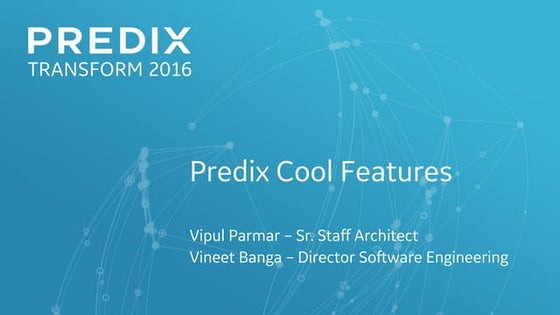 Predix Solution Architect Certificate | PDF