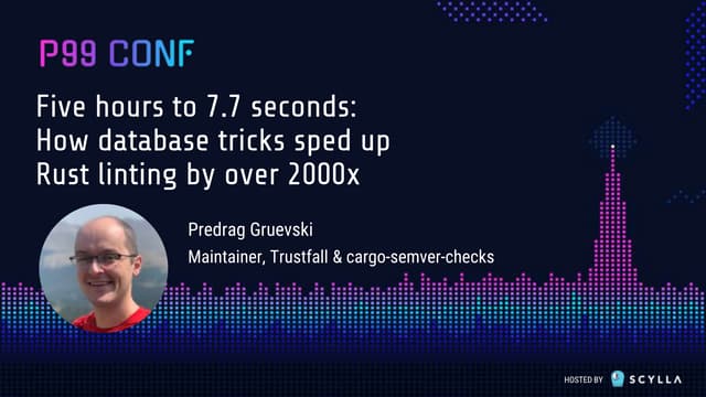 5 Hours to 7.7 Seconds: How Database Tricks Sped up Rust Linting Over 2000X