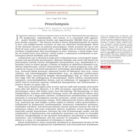 pathogenesis of Pre eclampsia | PPTX