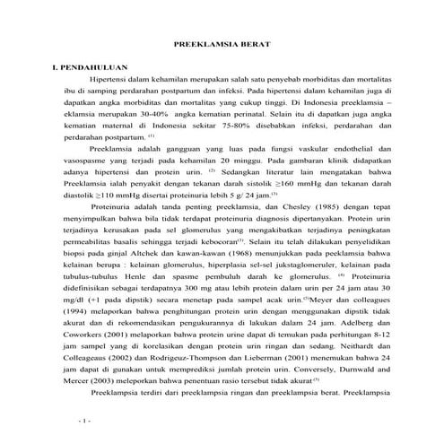 Pre Eklamsia Berat