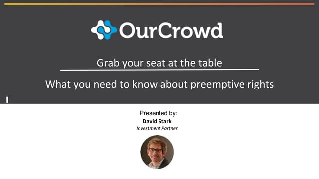 Everything You Need to Know about Preemptive Rights