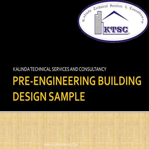 Pre engineering building design sample