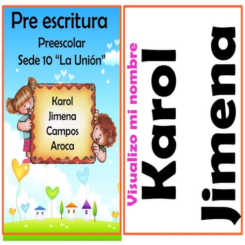 Ejercicios de preescritura para grado preescolar