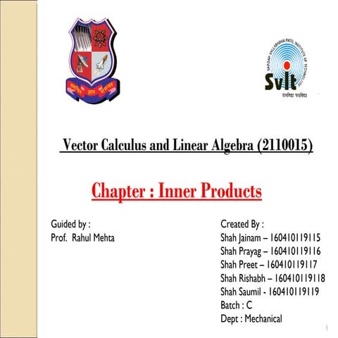 Vcla - Inner Products