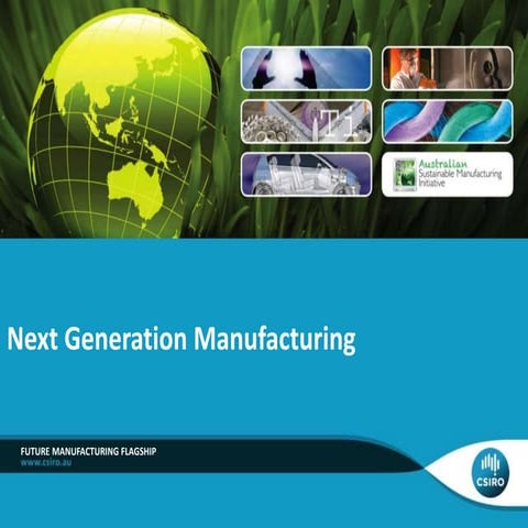 Next Generation Manufacturing | PPTX
