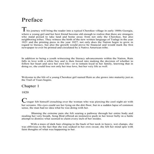 Preface and first 2 chapters