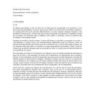 Prefacio de cromwell