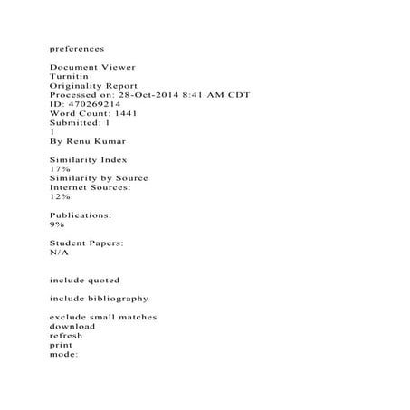 preferencesDocument ViewerTurnitinOriginality ReportProces.docx