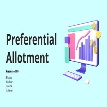 PREFERENTIAL ALLOTMENT in context of accounting and business.pptx