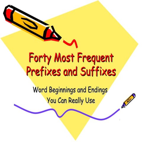 Prefixes and-Suffixes