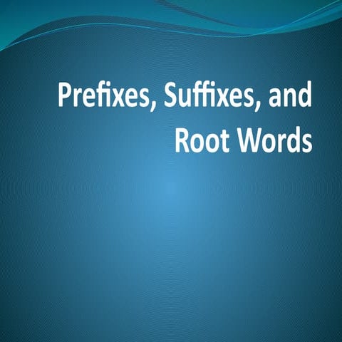 3 Rules of Adding Suffix ly to Words: 1- slow to slowly, 2- happy to ...